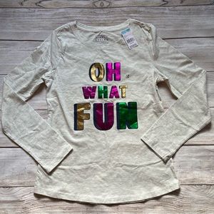 Simply Styled Graphic Tee NWT Girls Size Large 14